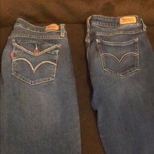 2 pair of Levi’s Jeans size 13